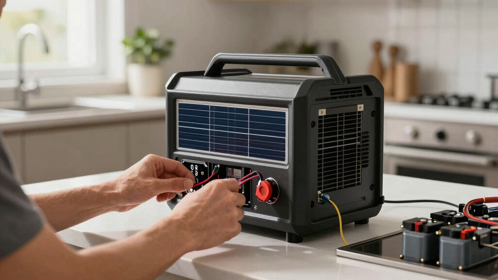 solar-powered backup generators