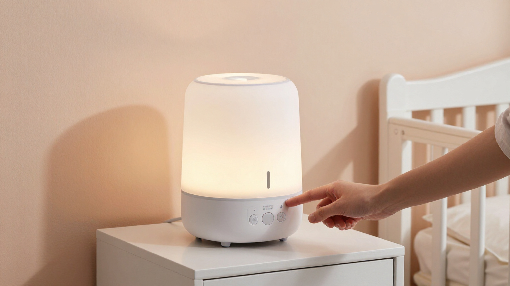 humidifiers for baby rooms with night lights