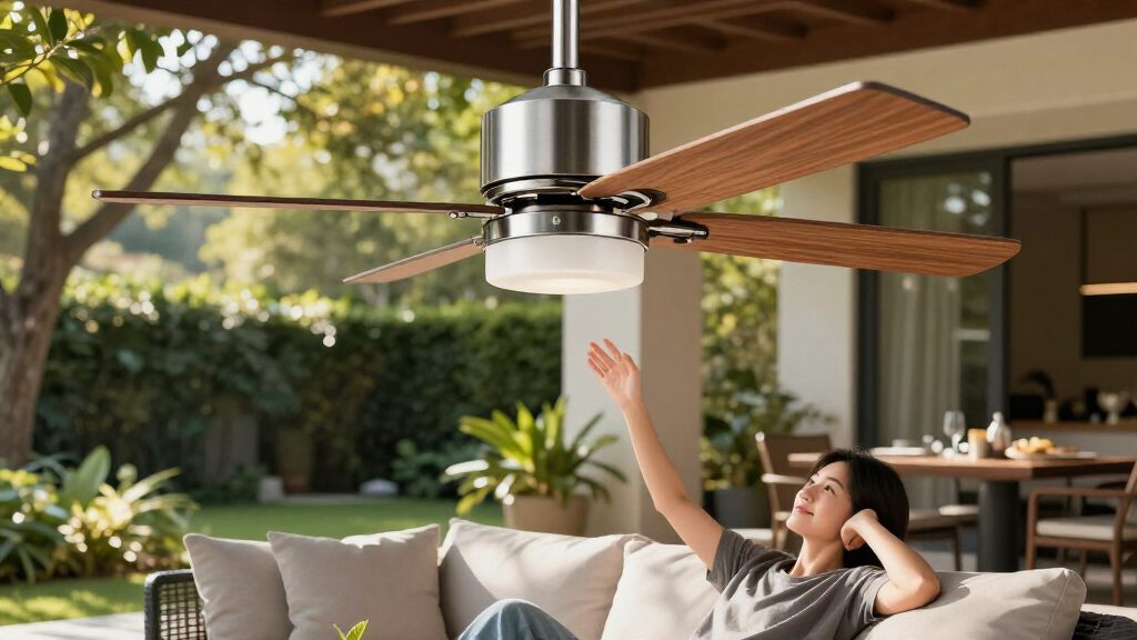 luxury outdoor ceiling fans