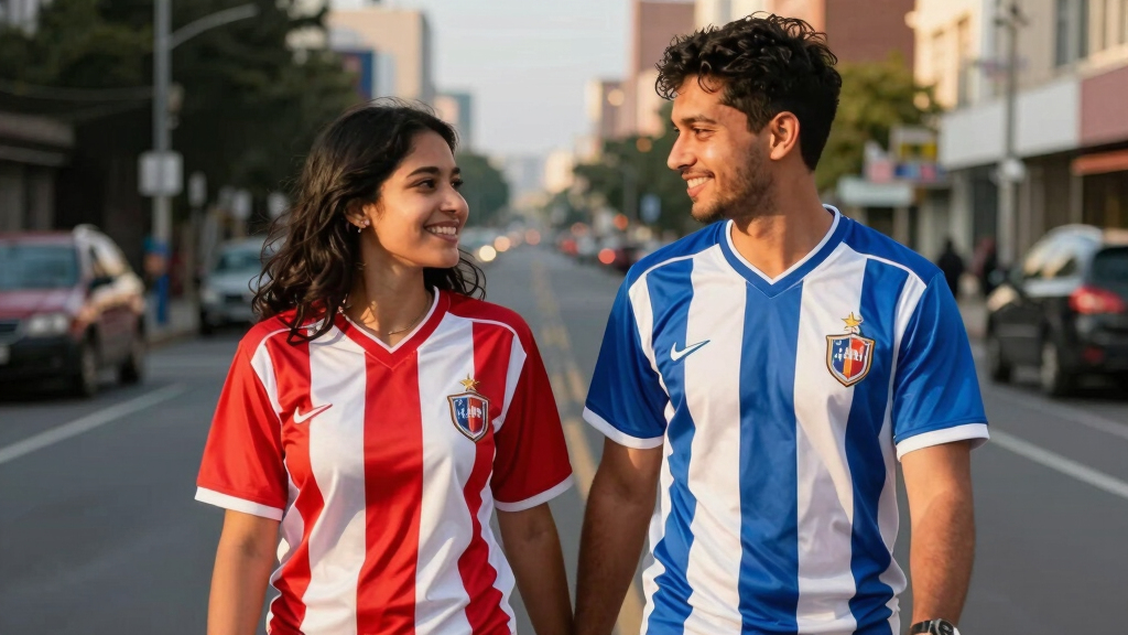 couples matching jerseys
