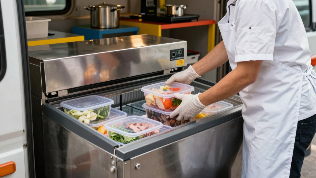 best compact commercial freezers for small food trucks