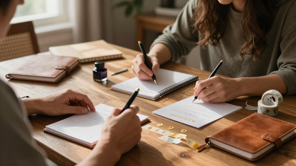 best luxury stationery sets for couples