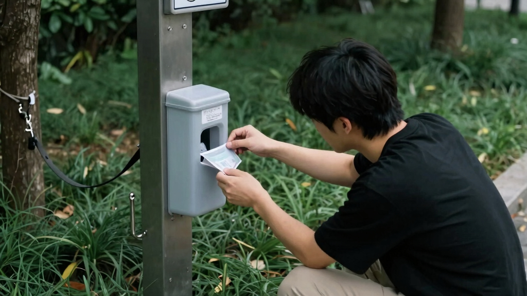 dog waste stations