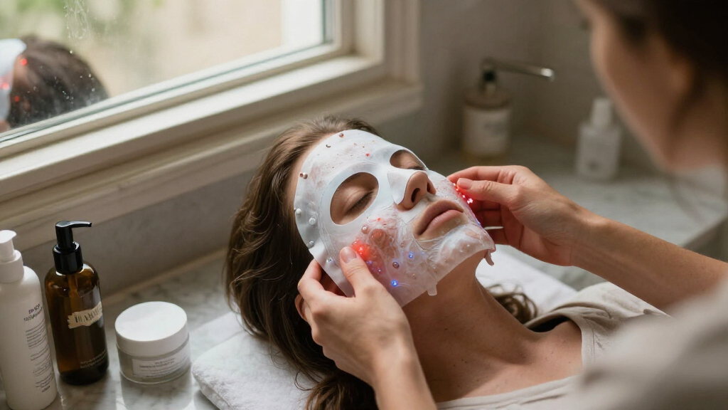 best led face mask for enlarged pores