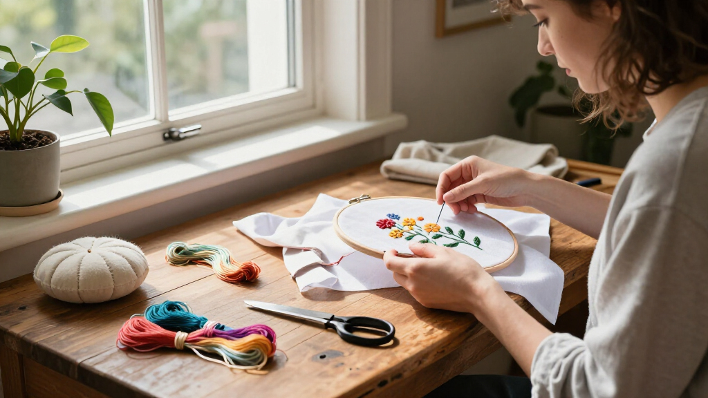 beginner embroidery kits