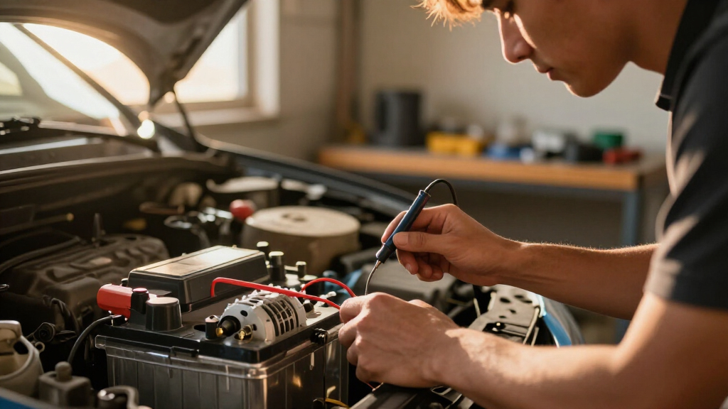 battery tester with alternator test
