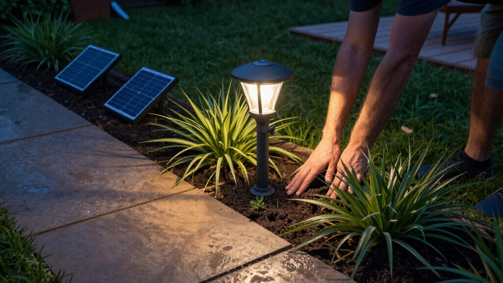 solar powered outdoor lights
