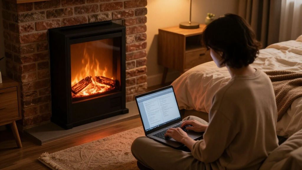 electric fireplaces for cozy bedrooms