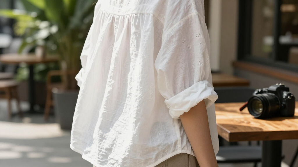 best breezy white tops