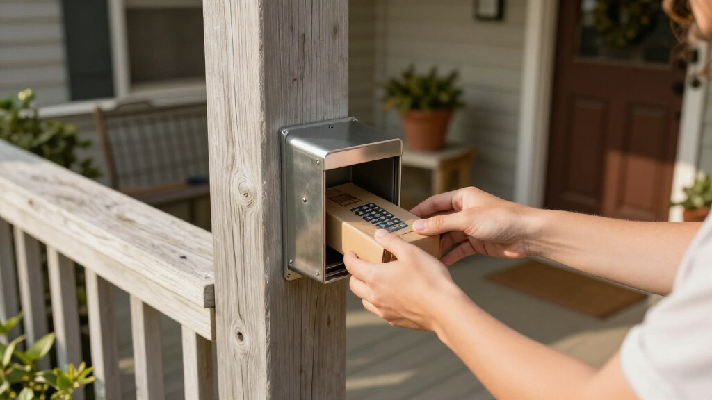 best porch lock box for package deliveries