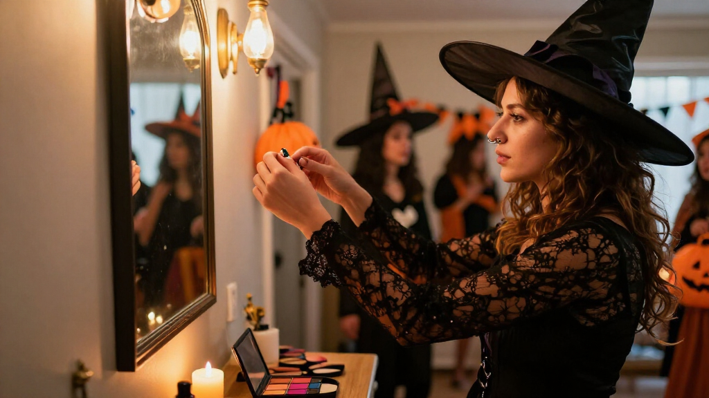 halloween fake nose rings