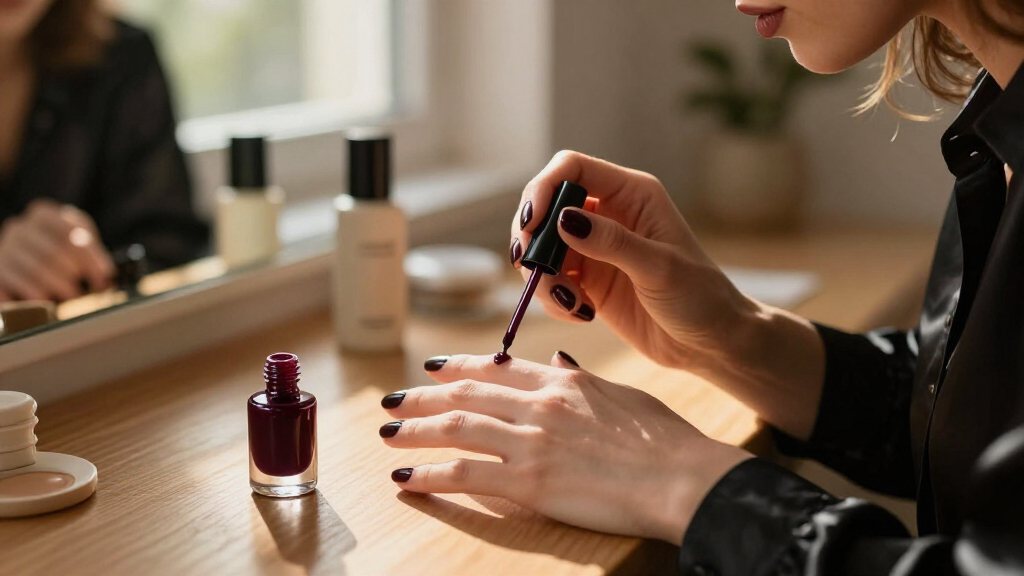 best cherry noir nail polishes