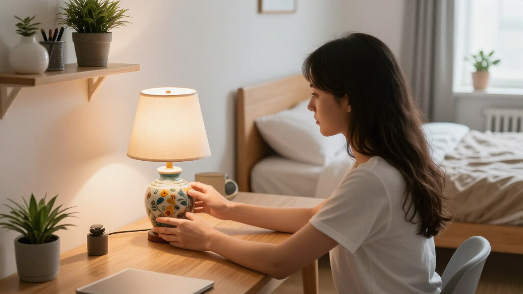decorative desk lamps for students