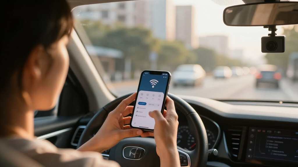 dash cam with wifi app