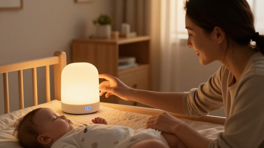 smart night lights with sleep training modes