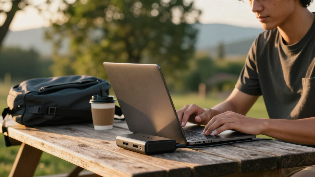 laptop docking stations for travel and home office