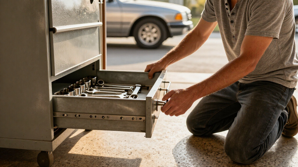 garage floor storage cabinets