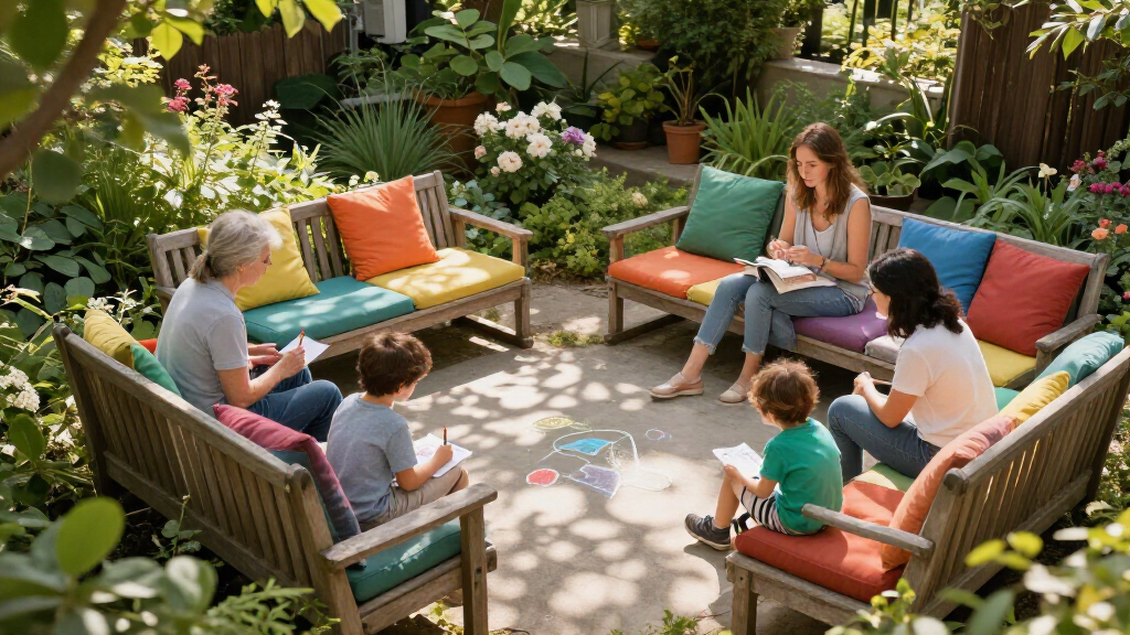 outdoor classroom furniture