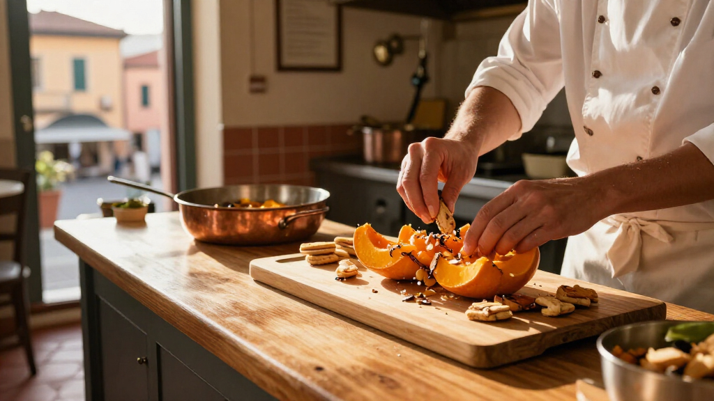Why Mantua puts amaretti on pumpkin