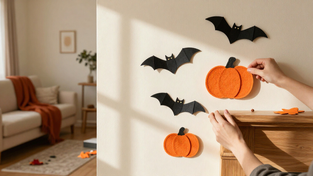 Halloween decorative wall art