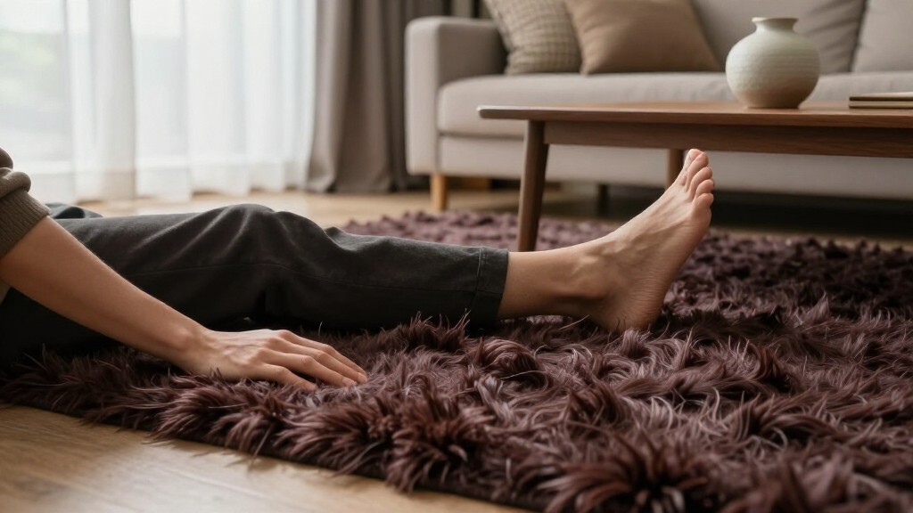 extra thick pile wool rug