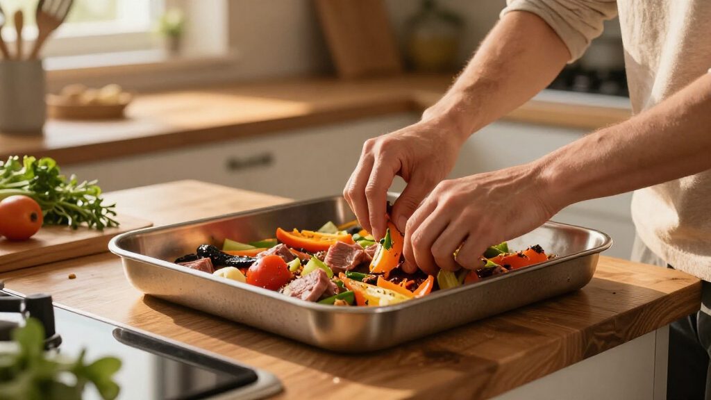 high end professional sheet pan set for batch cooking