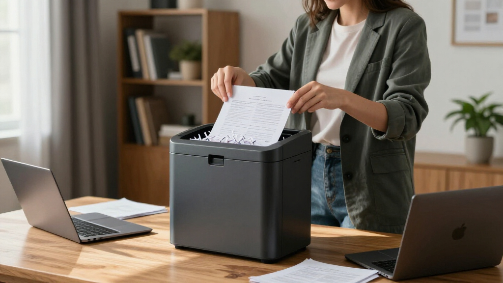large bin shredder for document purges