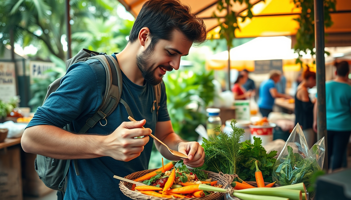 Eating Sustainably While Traveling