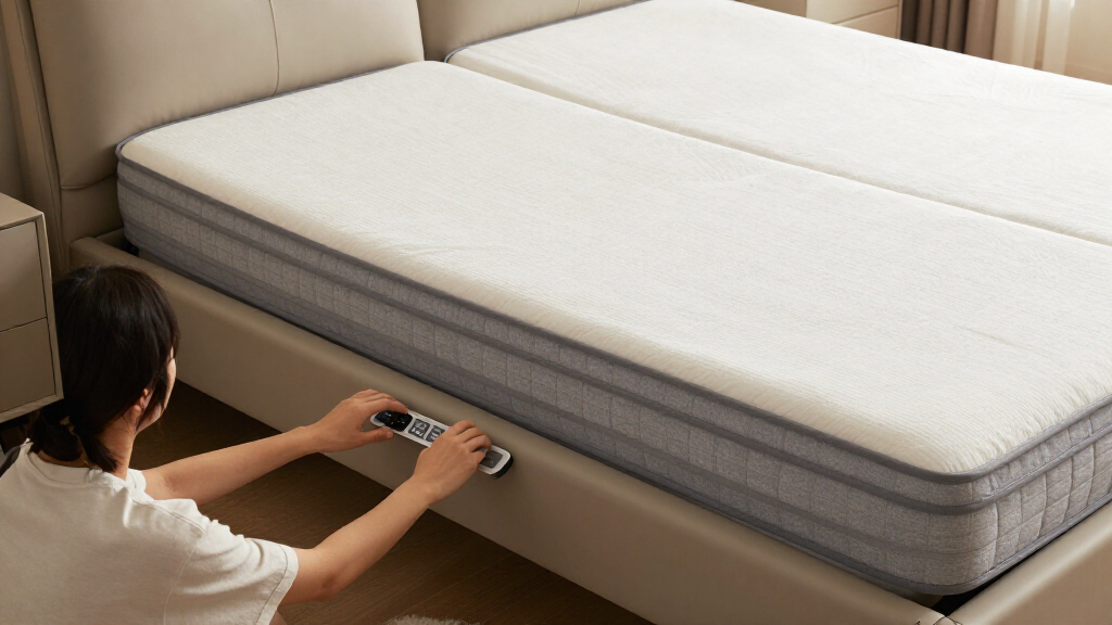 best split king adjustable bed bases