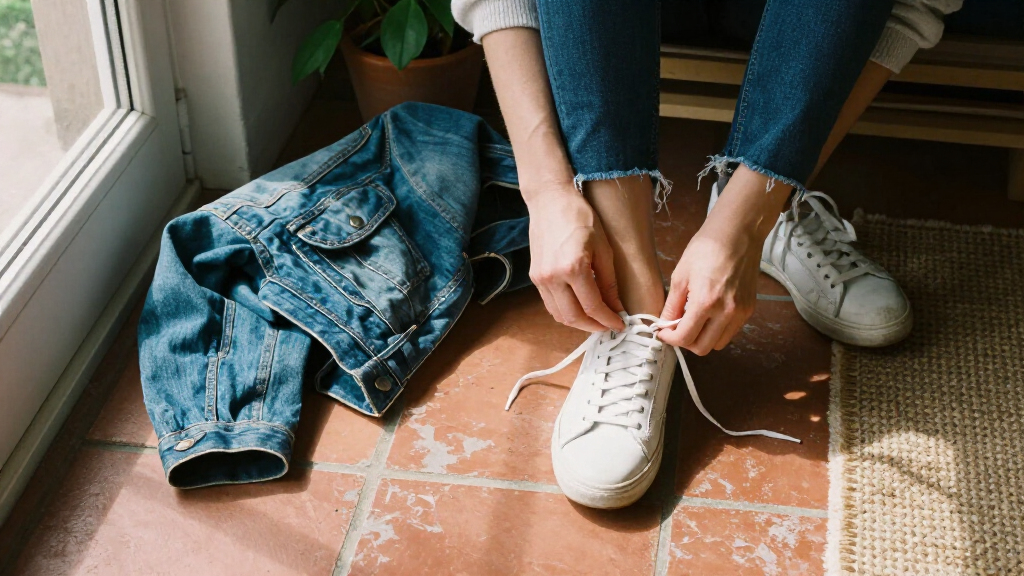 best denim jackets and shoes