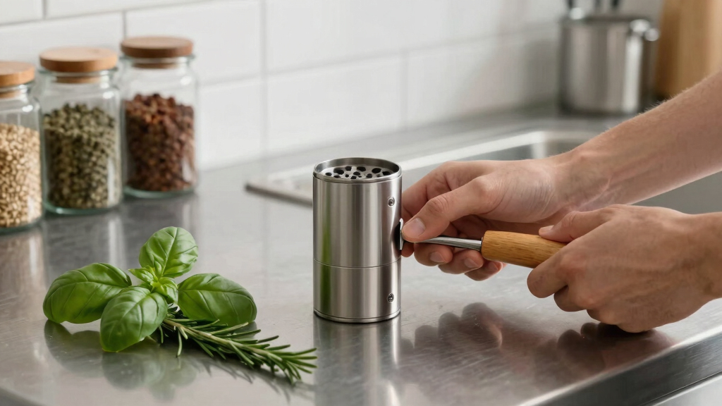 manual kitchen herb grinders