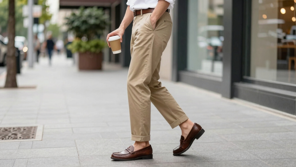 khaki pants