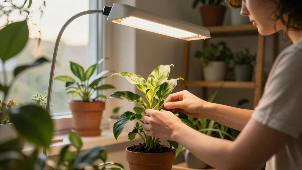 best full spectrum grow light for houseplants