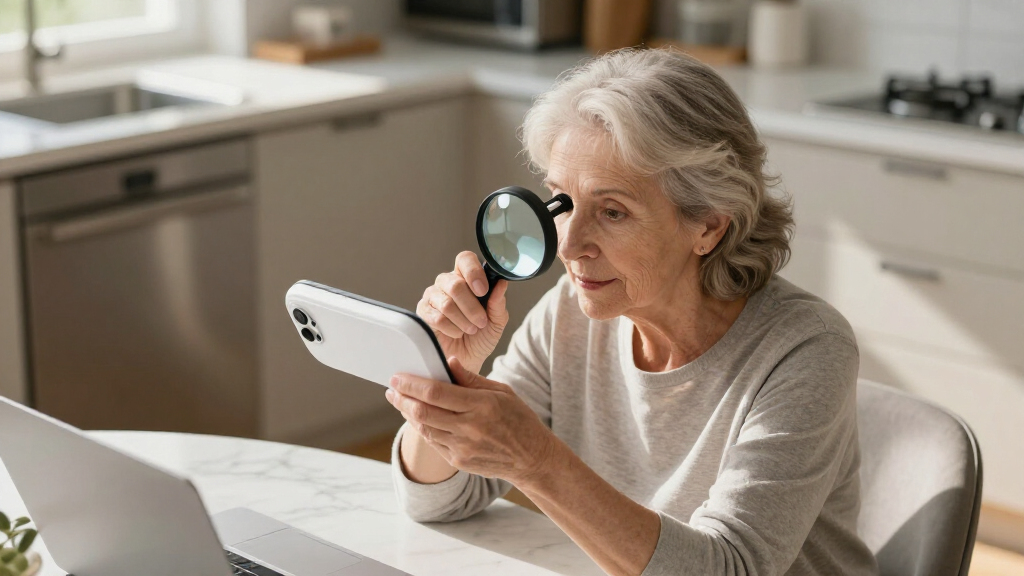 digital magnifiers for seniors