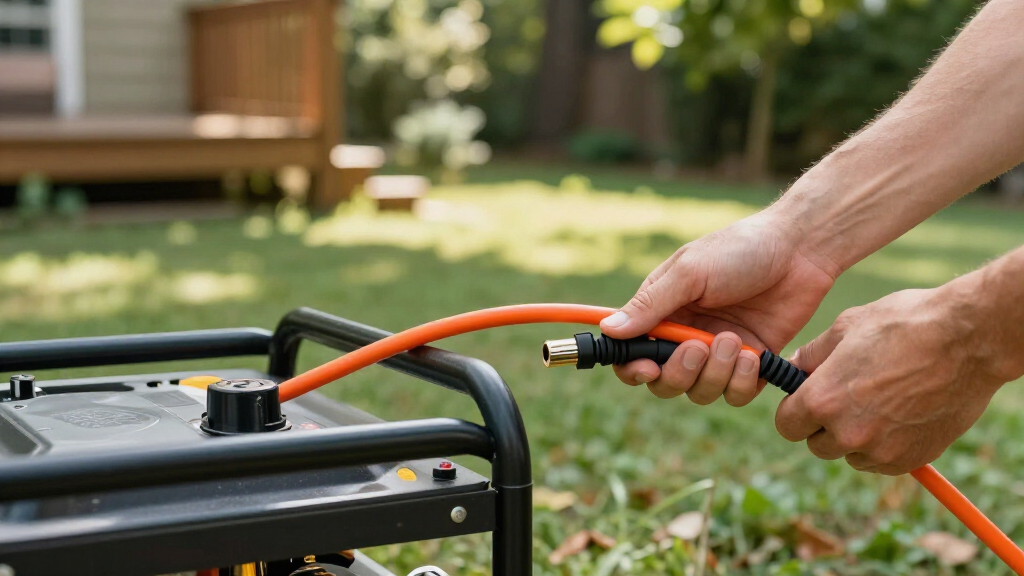 heavy duty extension cord for outdoor generator