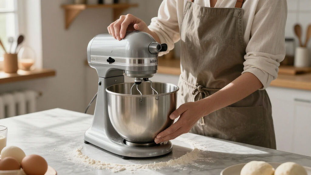 stand mixer for bagel dough