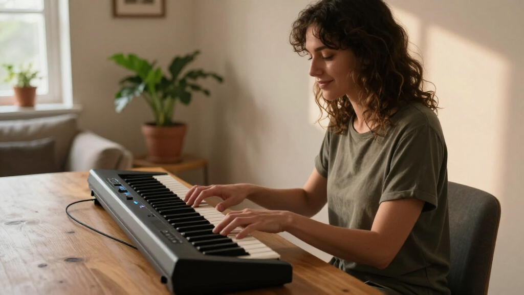 digital piano for a healing hobby after divorce