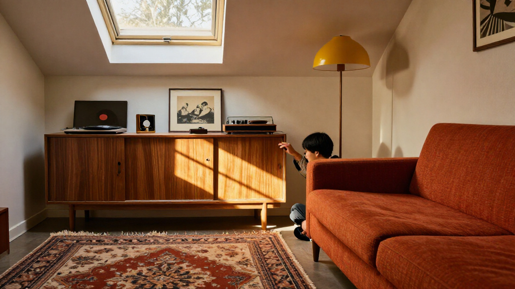 best retro basement decor