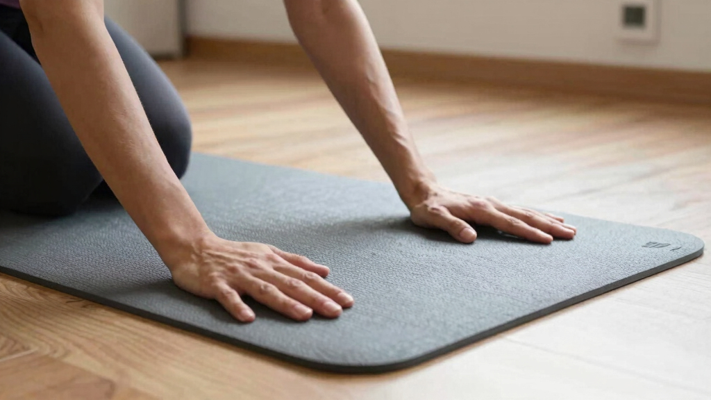 anti-slip yoga mats for heated practice