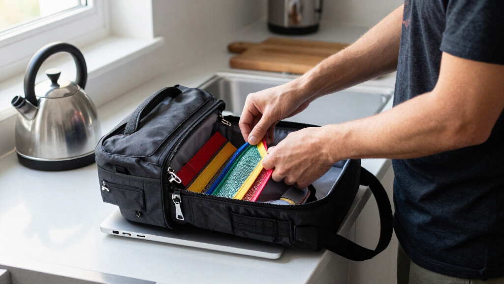 laptop backpack organizers