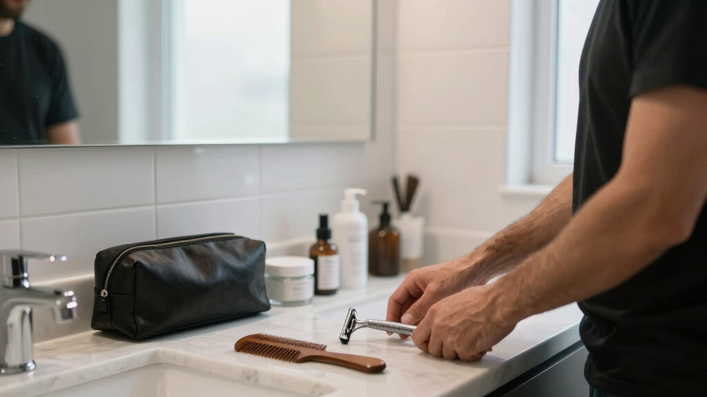 men's grooming kits