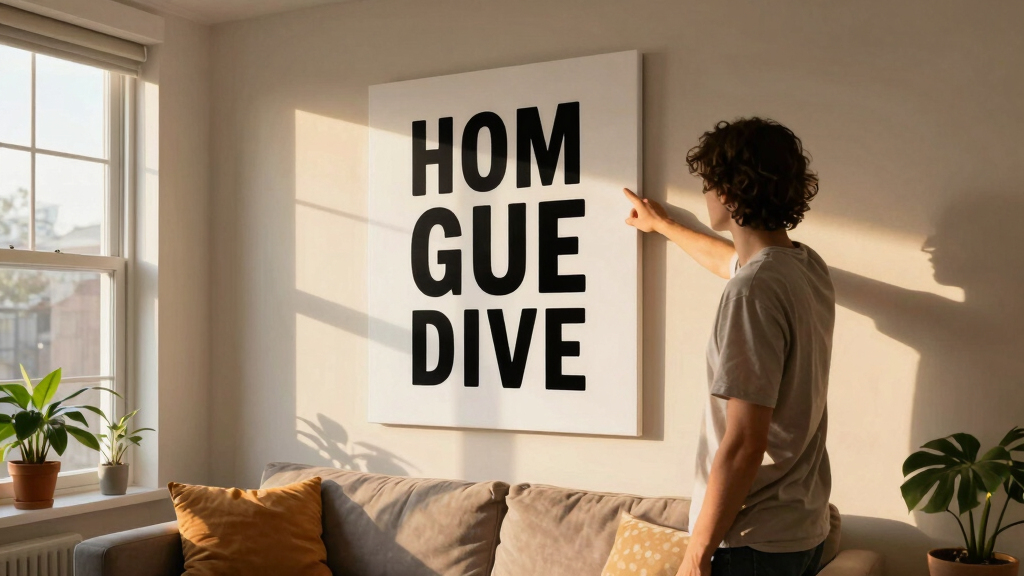 motivational quote wall art