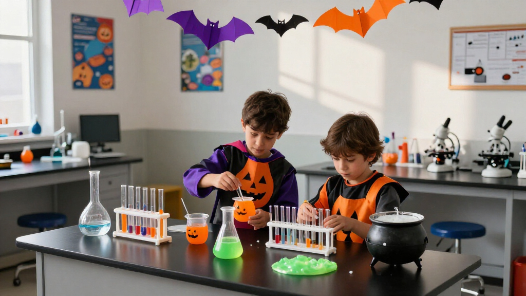 science themed Halloween party supplies