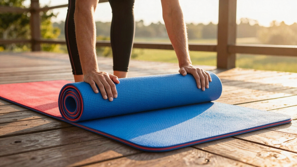 compact foldable exercise mats