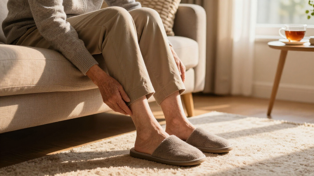 slippers for elderly to prevent falls