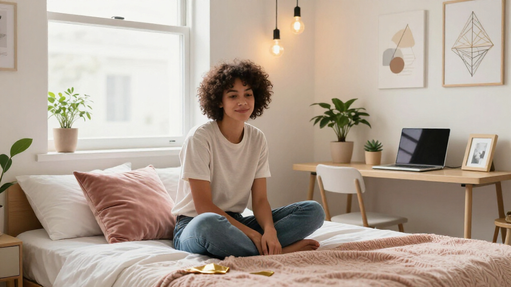 stylish dorm room decor