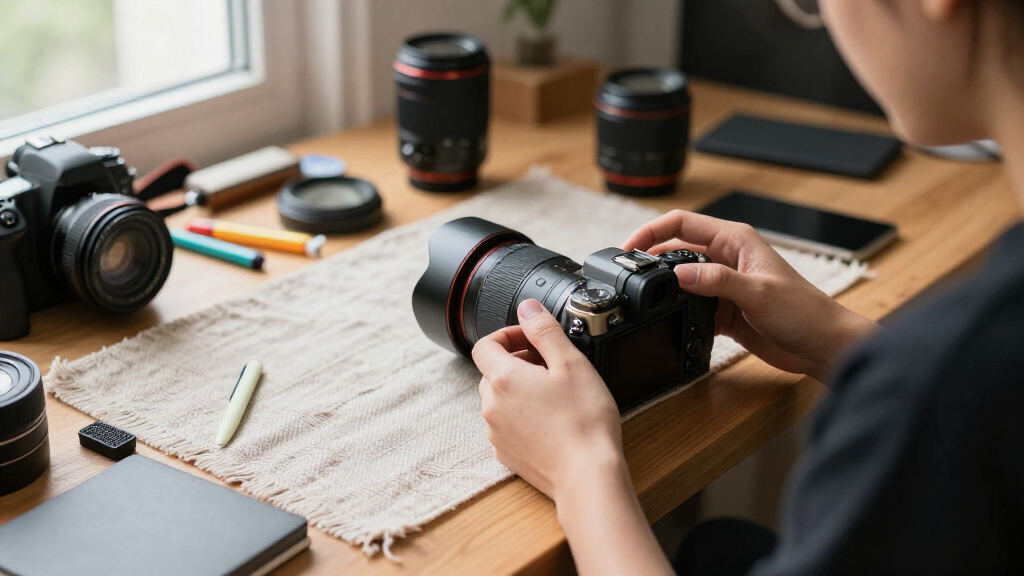 luxury camera lens kit for creators