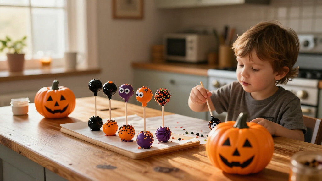 Halloween cake pop supplies