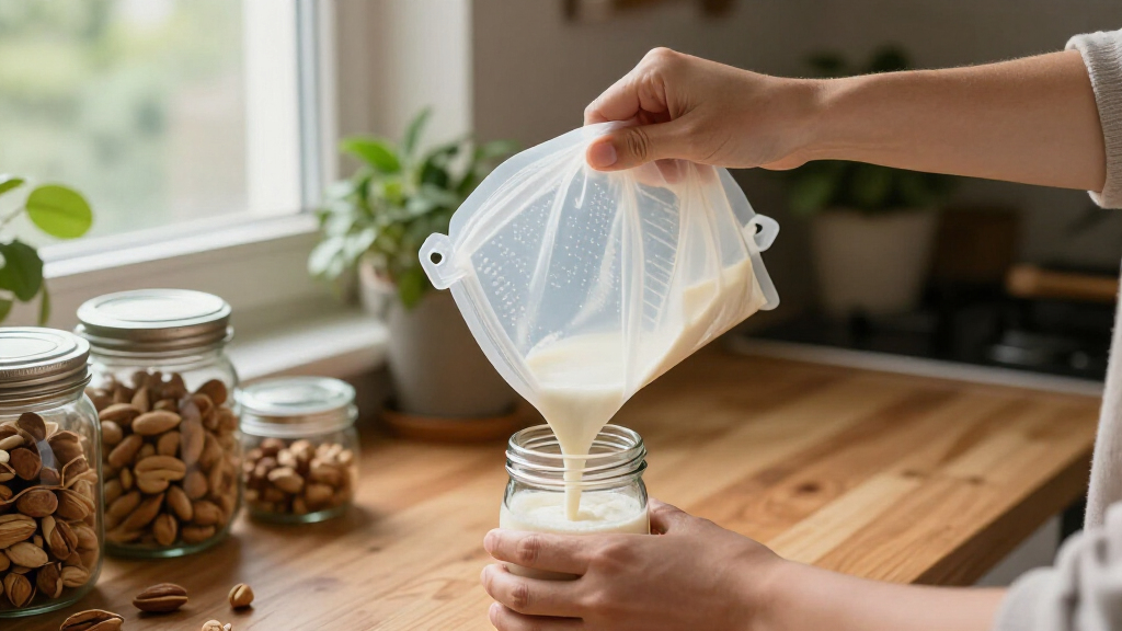 silicone nutmilk bag alternatives