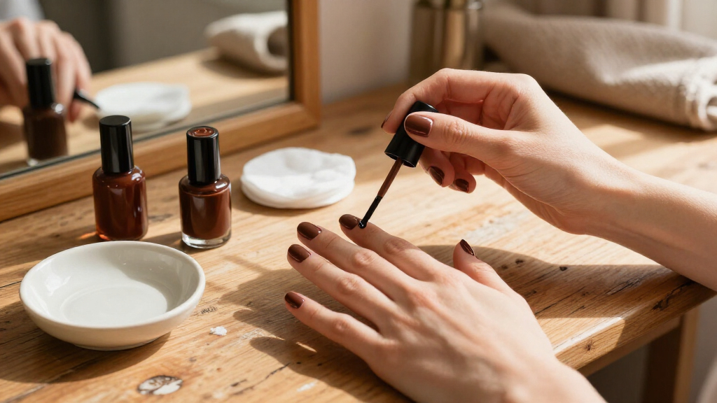 best chocolate brown nail polishes